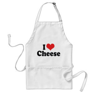 Delantal Queso de Corazón - Amante de los Lácteos