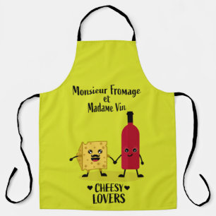 Delantal Quesos y regalos de vino de Francia