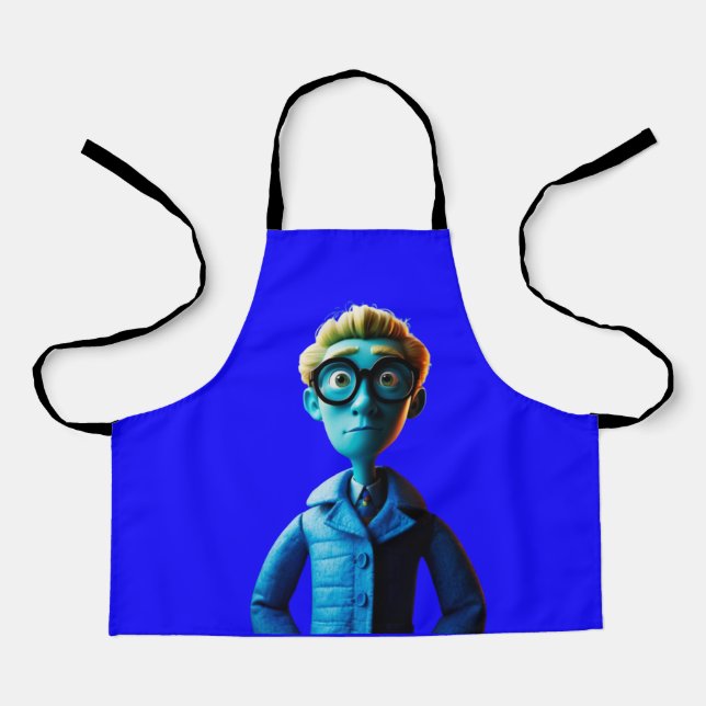 Delantal ¿Quién te está mirando?" Apron (Anverso)