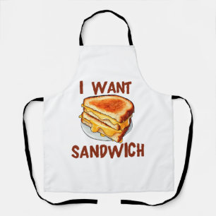Delantal Quiero Sandwich