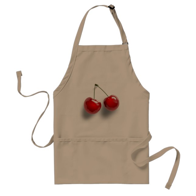 Delantal Quirky Glazed Cherries (Frente)
