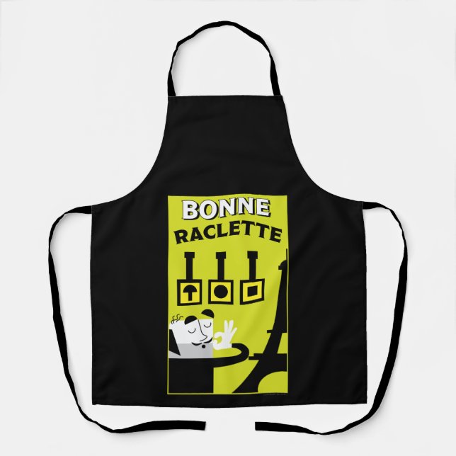 Delantal Raclette francés (Anverso)