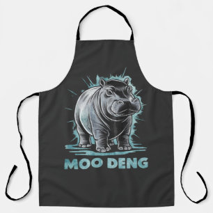 Delantal Radiant Hippo Moo Deng