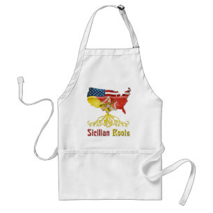Delantal Raíces sicilianas americanas