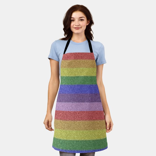 DELANTAL RAINBOW (Gastado)