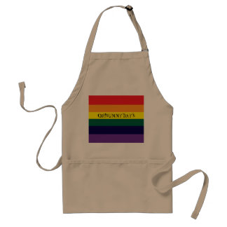 Delantal rainbow color