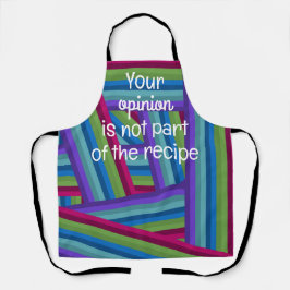 Delantal Rainbow Crisscross