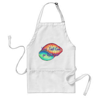 Delantal Rainbow Seashell Apron