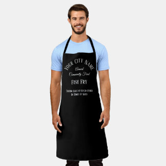 Delantal Raiser Apron con texto