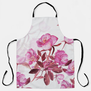 Delantal Rama de floración sin foco de cadera rosa. Wa