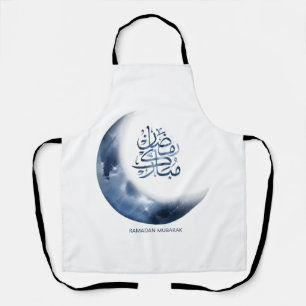 Delantal Ramadan Mubarak En La Caligrafía Árabe ض En El ن D