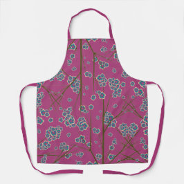 Delantal Ramas peculiares Boysenberry Medium Apron