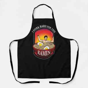 Delantal Ramen Lover Gangster