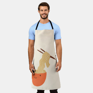 Delantal Ramen Noodles Chef Apron