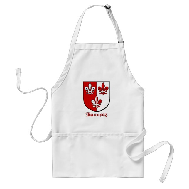 Delantal Ramirez Family Shield Apron (Frente)