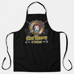 Delantal Ramsay Clan Badge