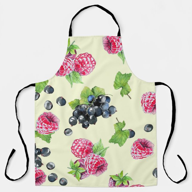 Delantal Raspberry, acuarela actual (Anverso)