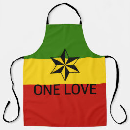 Delantal Rasta One Love
