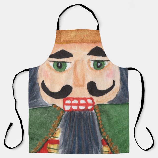 Delantal Rastreador de soldados alemanes del arte folklóric (Anverso)