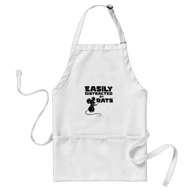 Delantal Rat Lovers - idea de regalo de Rat Mascota Rats An (Frente)