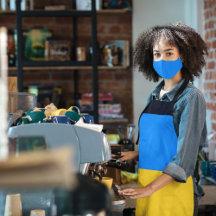 Rayas azules amarillas