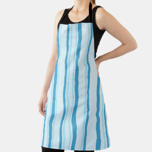 Delantal Rayas Azules Lindas