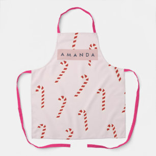 Delantal Rayas de Caramelo Personalizadas Adorables