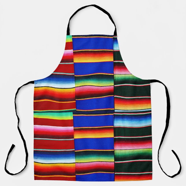 Delantal Rayas de serape (Anverso)