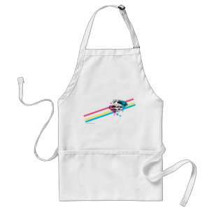 Delantal Rayas del arco iris de Supergirl