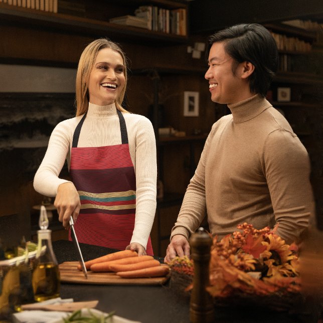 Delantal Rayas estéticas (Subido por el creador)