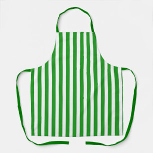 Delantal Rayas Verdes Chef Panadero A la Parrilla