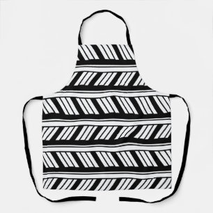 Delantal Rayas Zigzag Chevron