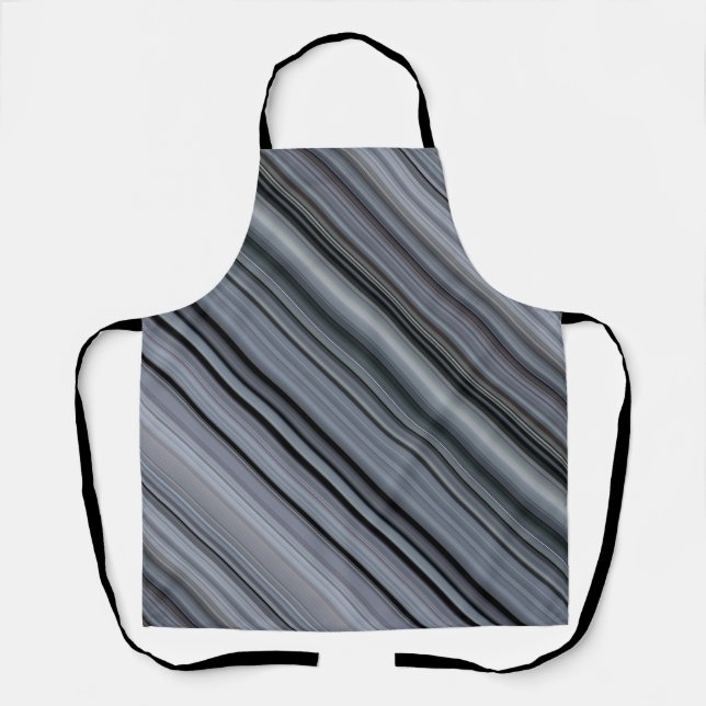 Delantal Rayo azul de arándanos frescos (Anverso)