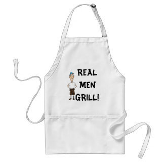 Delantal Real Men Grill Apron