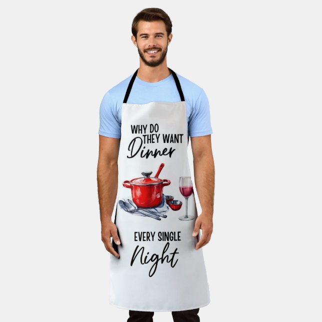 Delantal Realidad Culinaria Relatable (Gastado)