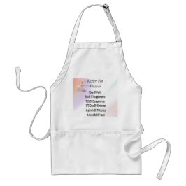 Delantal Receta religiosa Apron Gift.