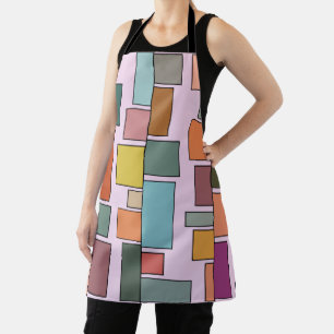 Delantal Rectángulos de Boho