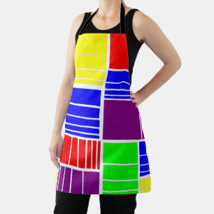 Delantal Rectángulos divididos