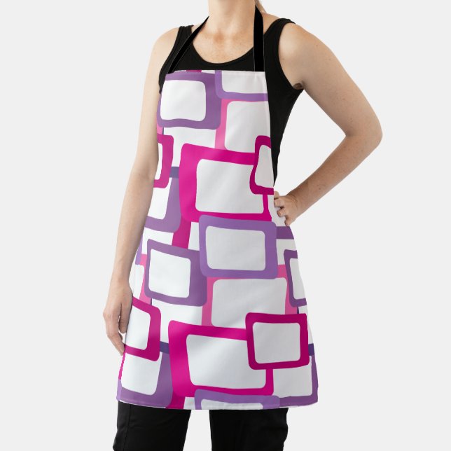 Delantal Rectángulos modernos de mediados del siglo (in situ)