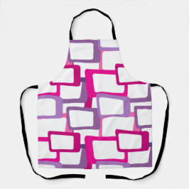 Delantal Rectángulos modernos de mediados del siglo