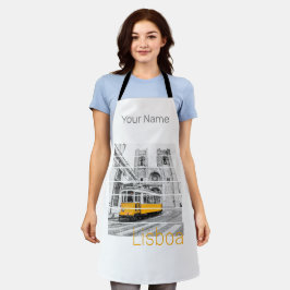 Delantal Recuento de tranvía para vacaciones en Portugal vi