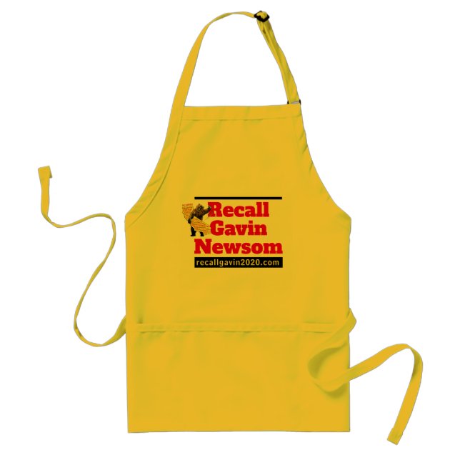 Delantal Recuerde Gavin Newsom Apron (Frente)