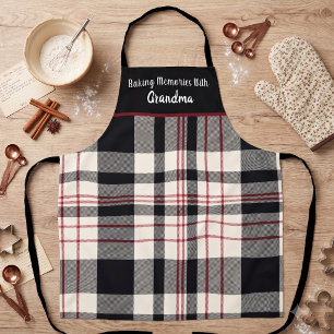 Delantal Recuerdos de Horneado Navidad Cuadro Personalizado