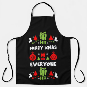 Delantal Recursos humanos Fea Regalos de Santa Navidad