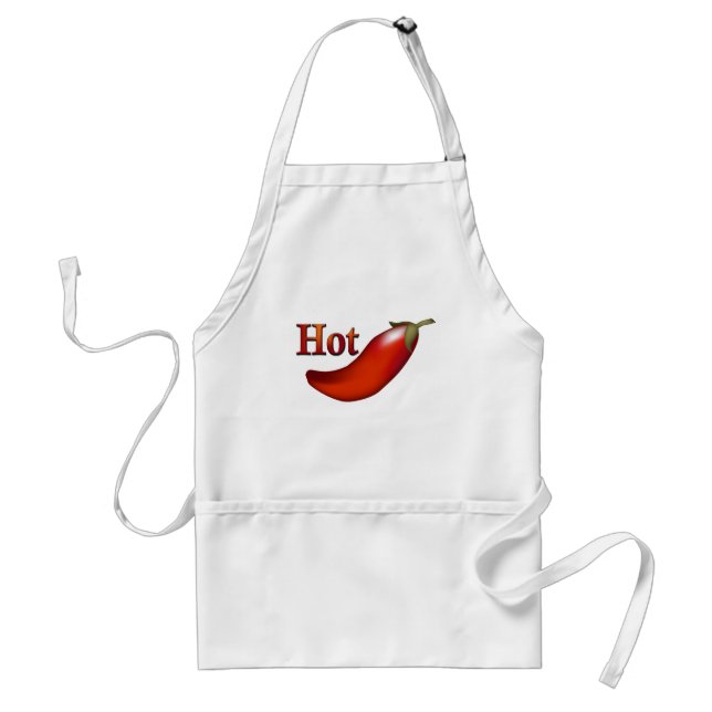 Delantal Red Hot Chili Pepper Apron (Frente)