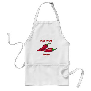 Delantal Red Hot Papa Apron