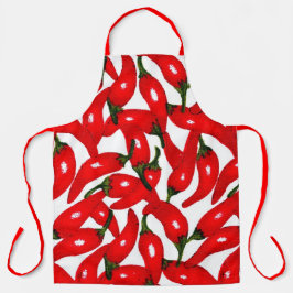 Delantal Red Hot Peppers Spicy 
