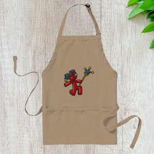 Delantal Red Jester Apron