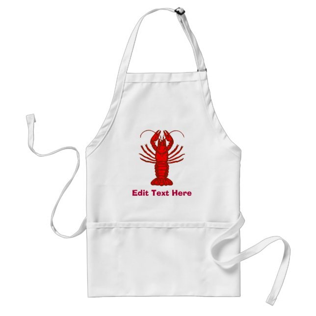 Delantal Red Lobster Apron (Frente)