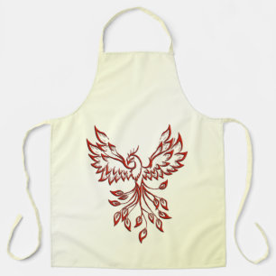 Delantal Red Phoenix Rises